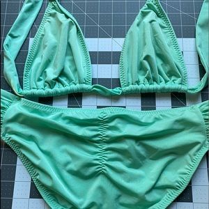 ATHLETA Bikini Set Mint Color Size L